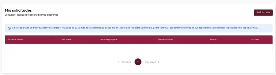 Imagem iniciar solicitacao visto mexico